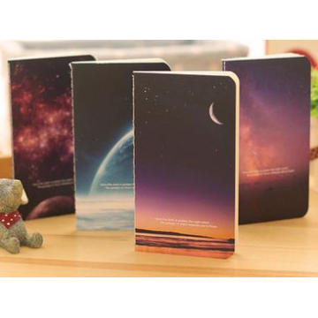 Cuaderno de costura de la estrella 80k, cuaderno portátil, pequeño cuaderno de los regalos